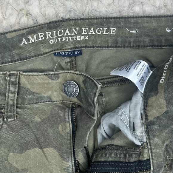 American Eagle Outfitters Camouflage Jeggings Skinny Jeans - Picture 2 of 6